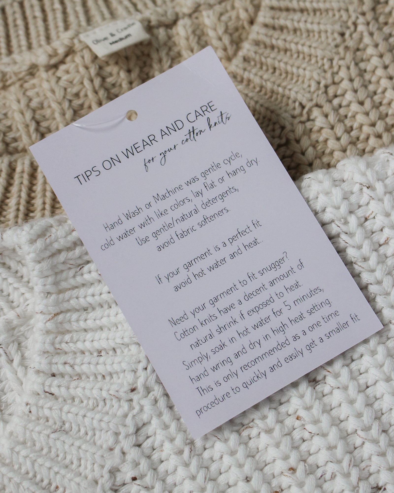 Cozy Chunky Knit Sweater | Beige