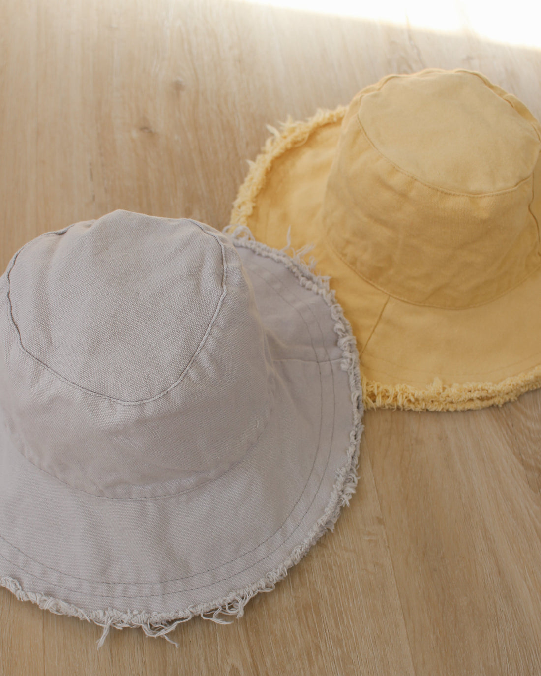 Frayed Edge Summer Bucket Hat