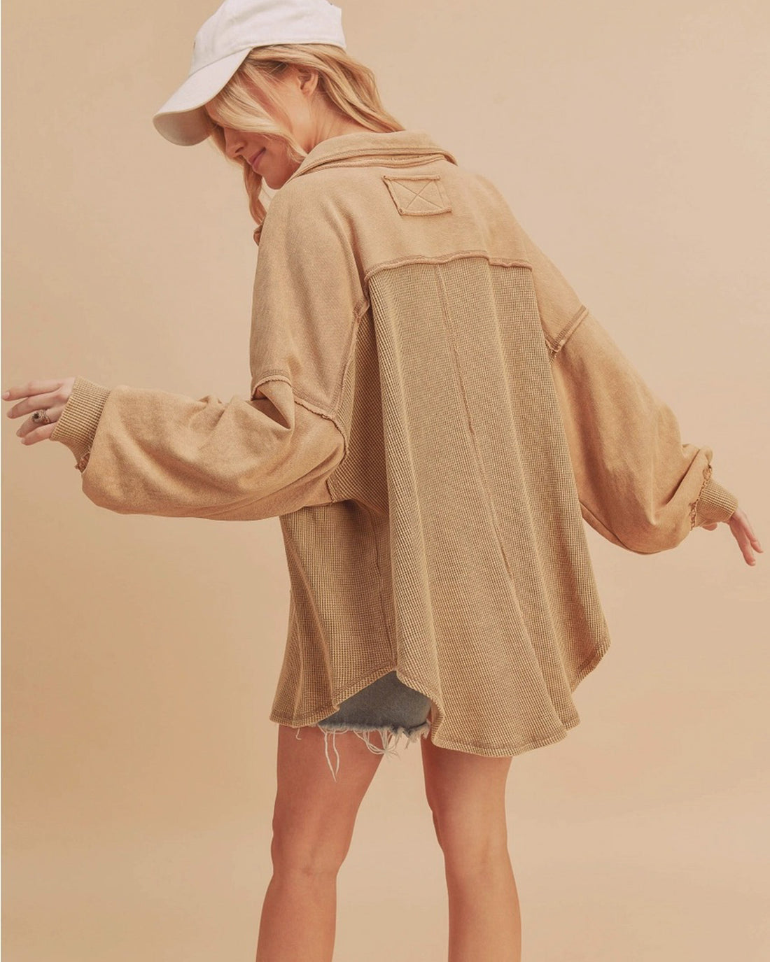 Laid Back Button Up Shacket