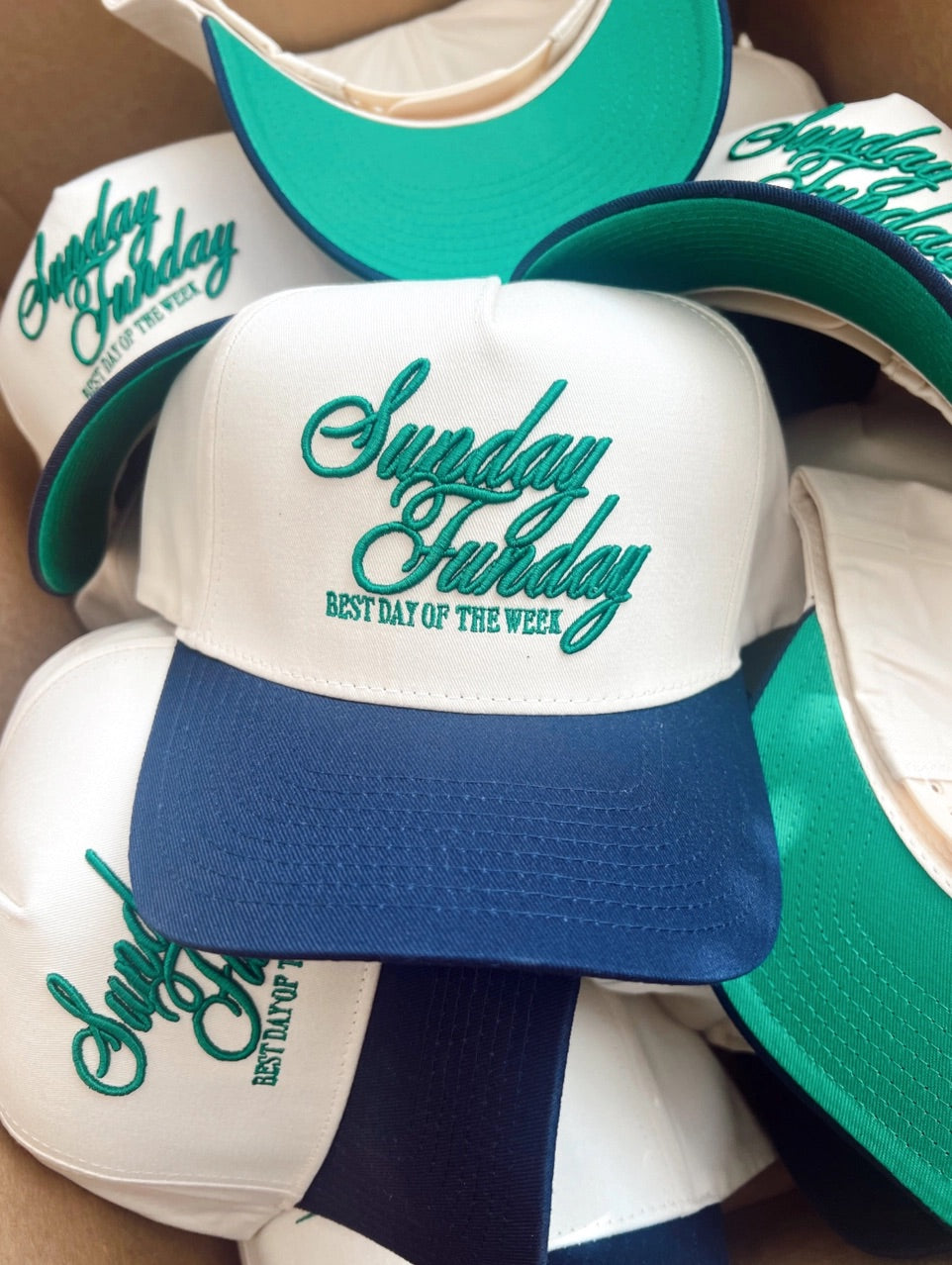 "Sunday Funday" Vintage Trucker Hat