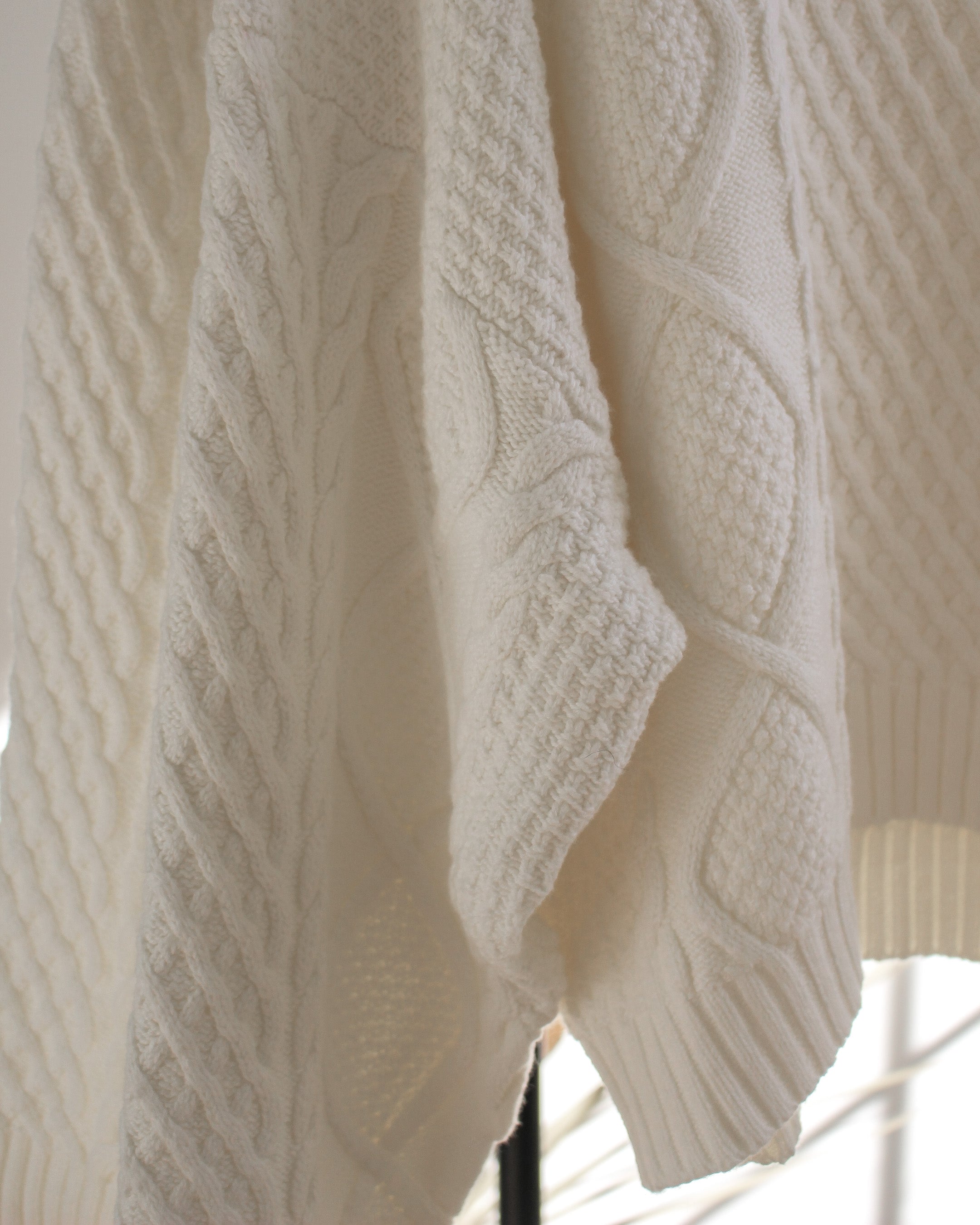 Pure Comfort Cable Knit Sweater