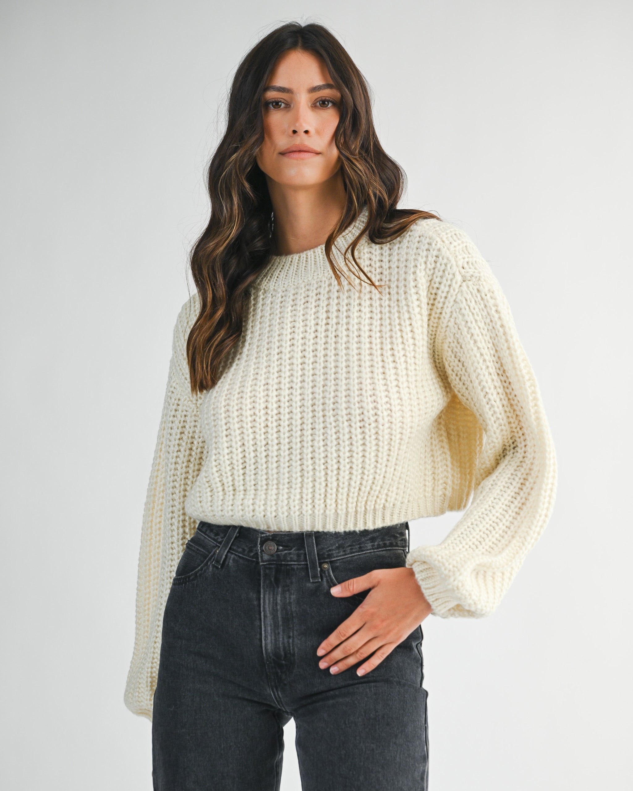 Chasing Fall Chunky Knit Sweater