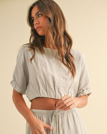 Daydream Cinched Waist Top