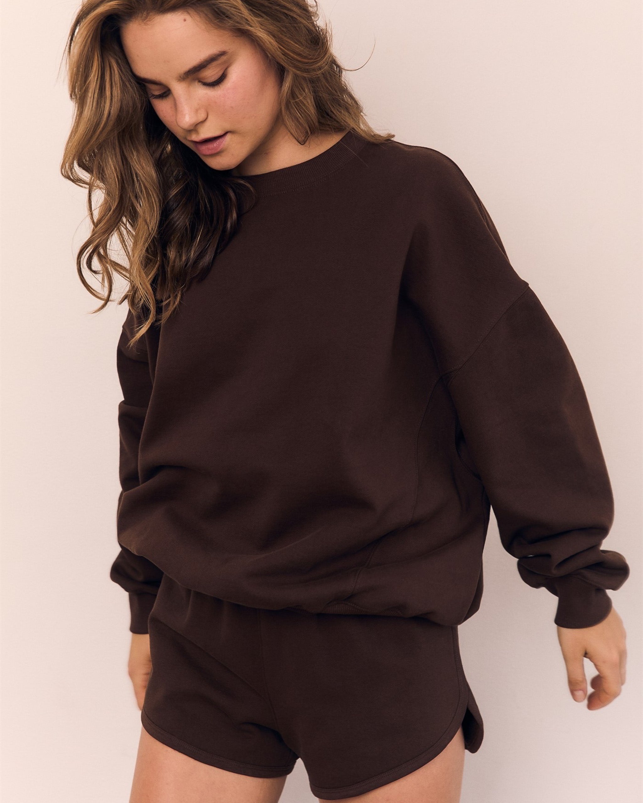 Slow Sunday Cotton Crewneck