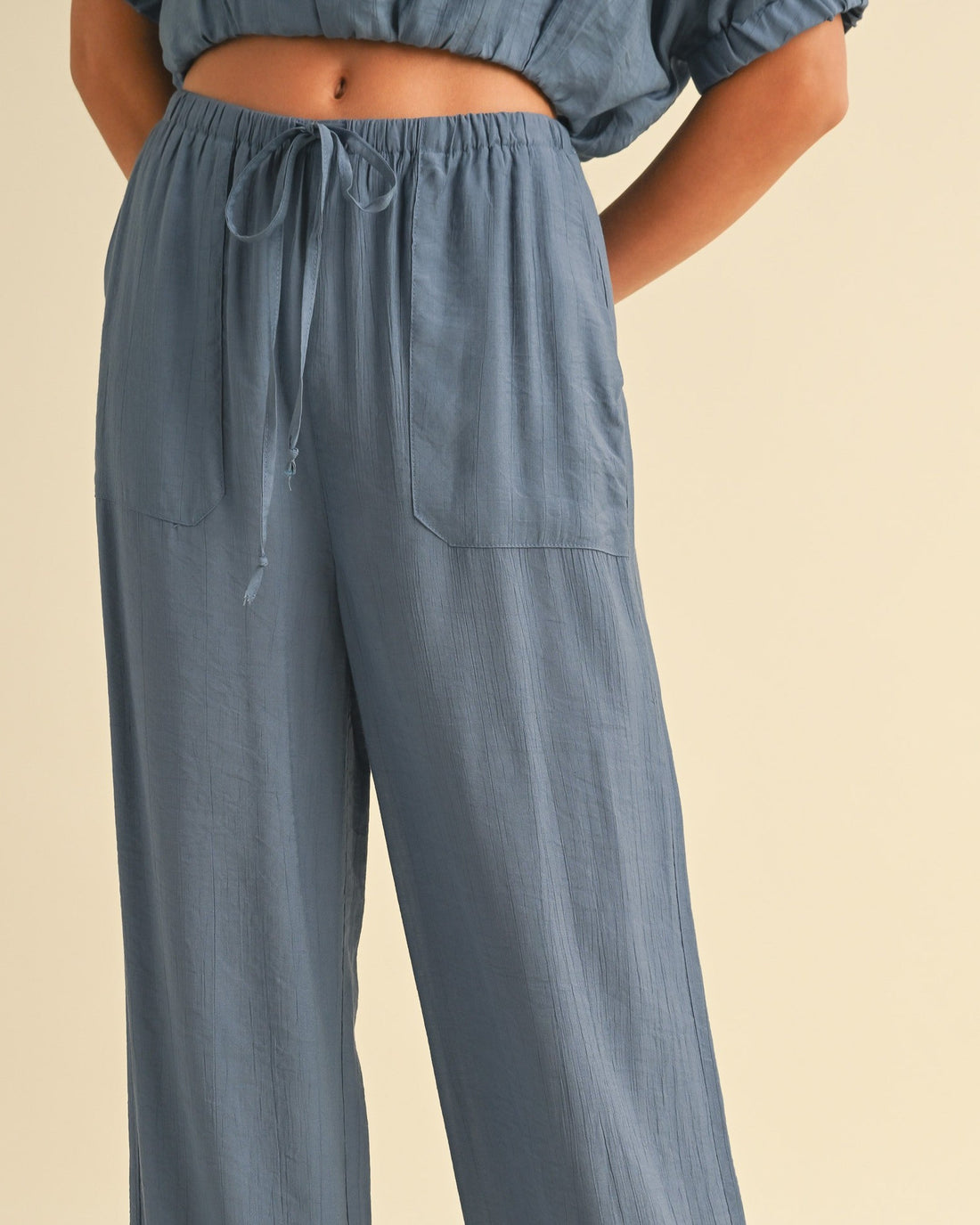 Daydream Drawstring Pants | Ocean Blue