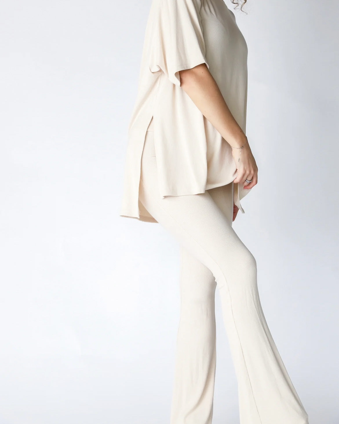 All Weekend Long Pant Set | Oatmeal