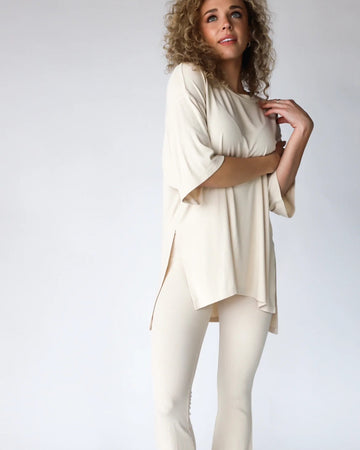 All Weekend Long Pant Set | Oatmeal