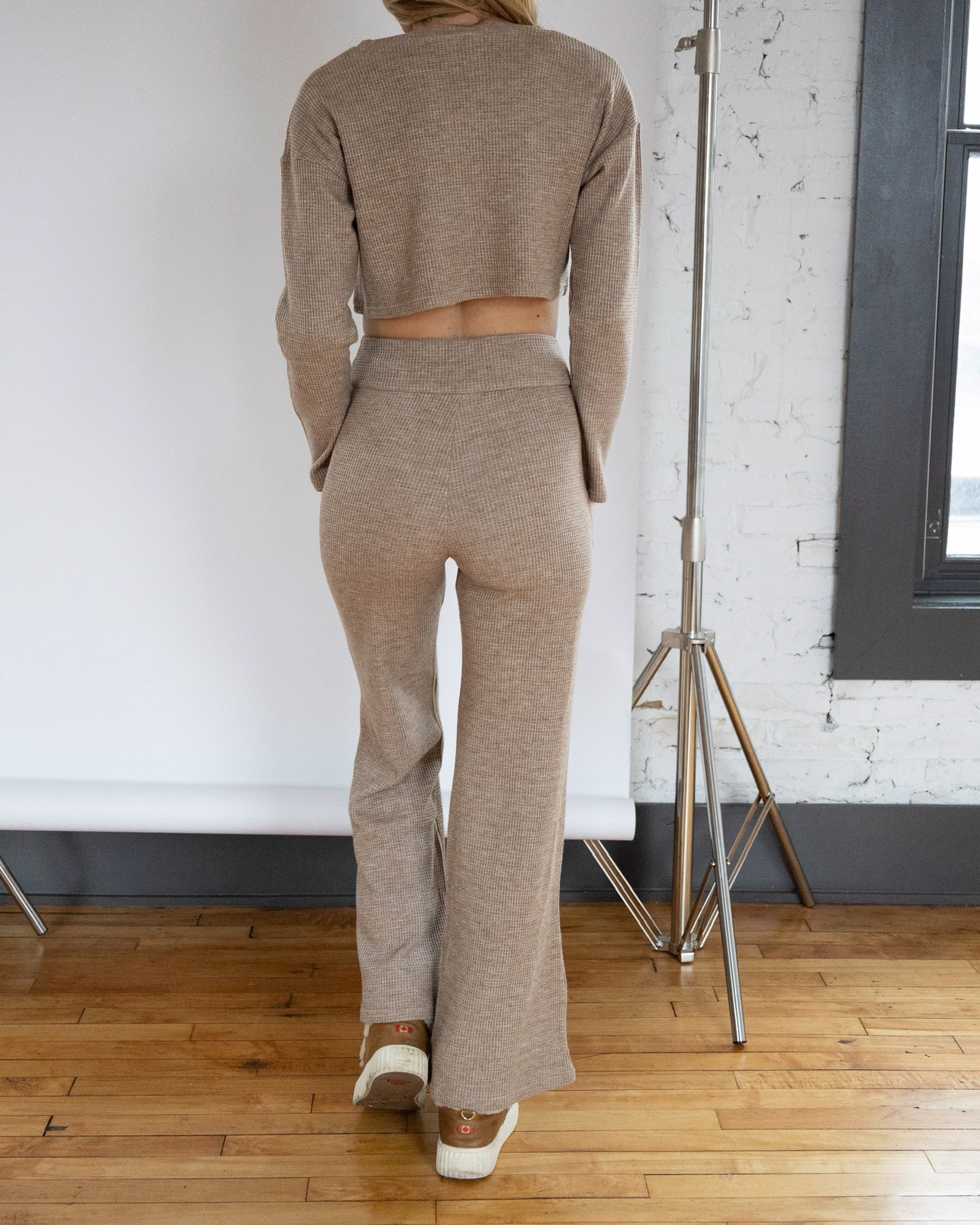 Off Duty High Waist Flare Pants