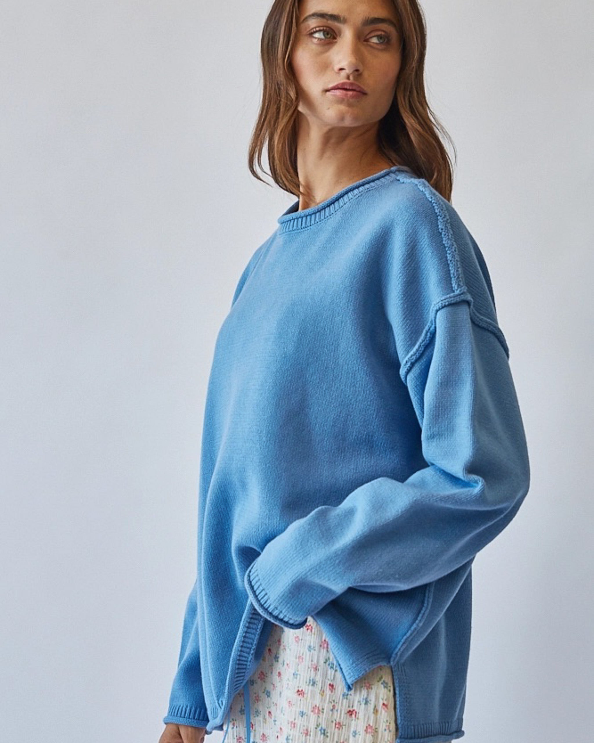 Stay Awhile Oversized Sweater