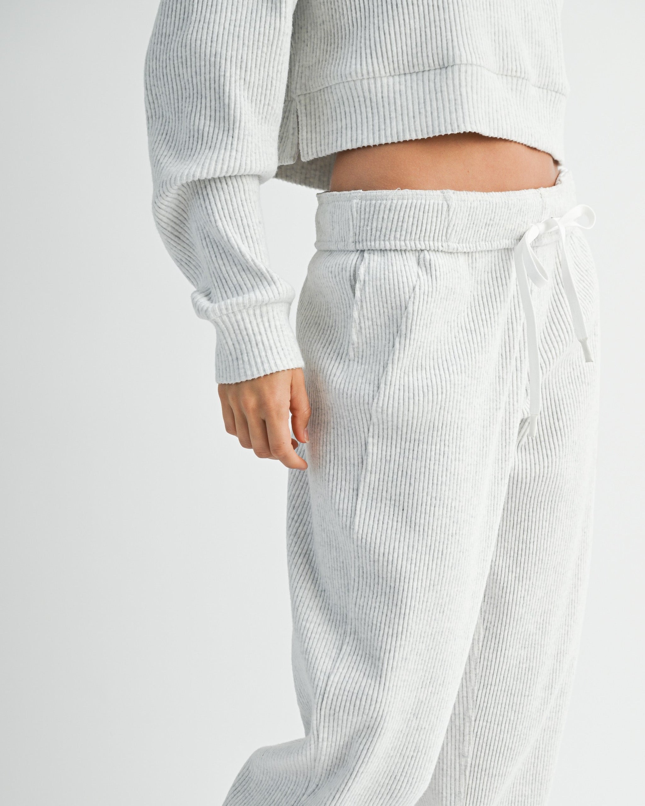 Daily Ritual Ribbed Sweatpants