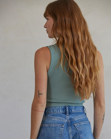 Barely There Seamless Tank | Dusty Sage