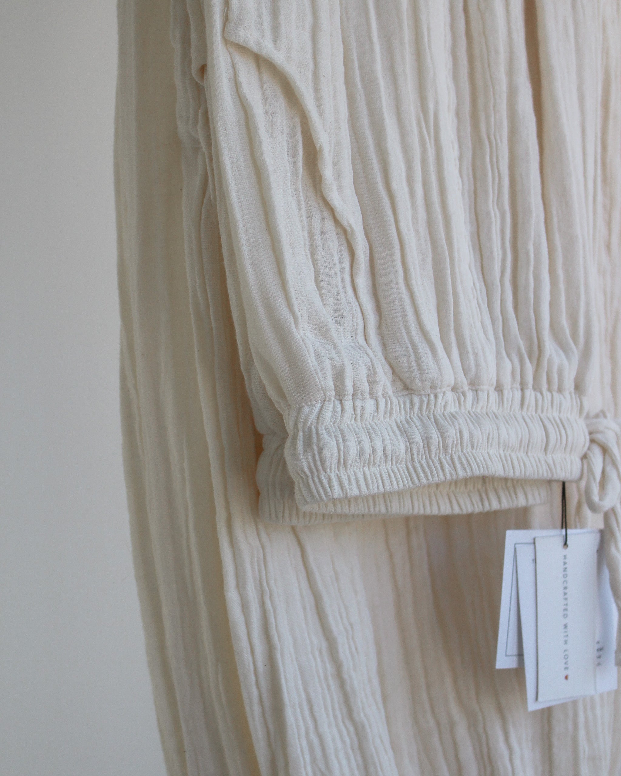 Cabana Cotton Jogger Pants | Cream