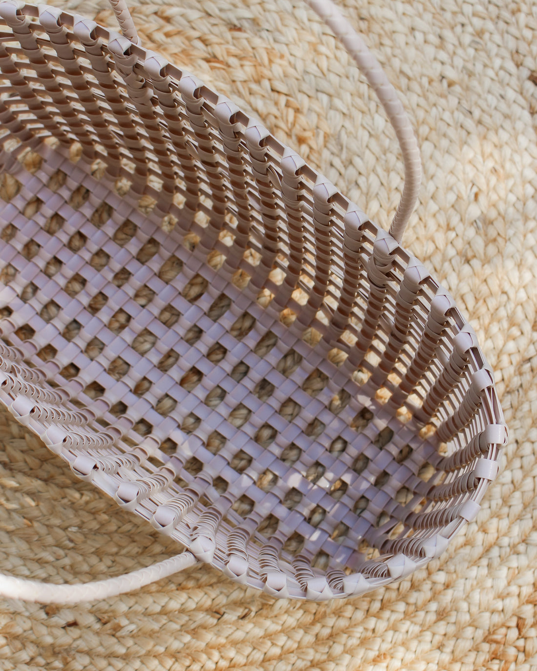 Woven Plastic Tote Bag